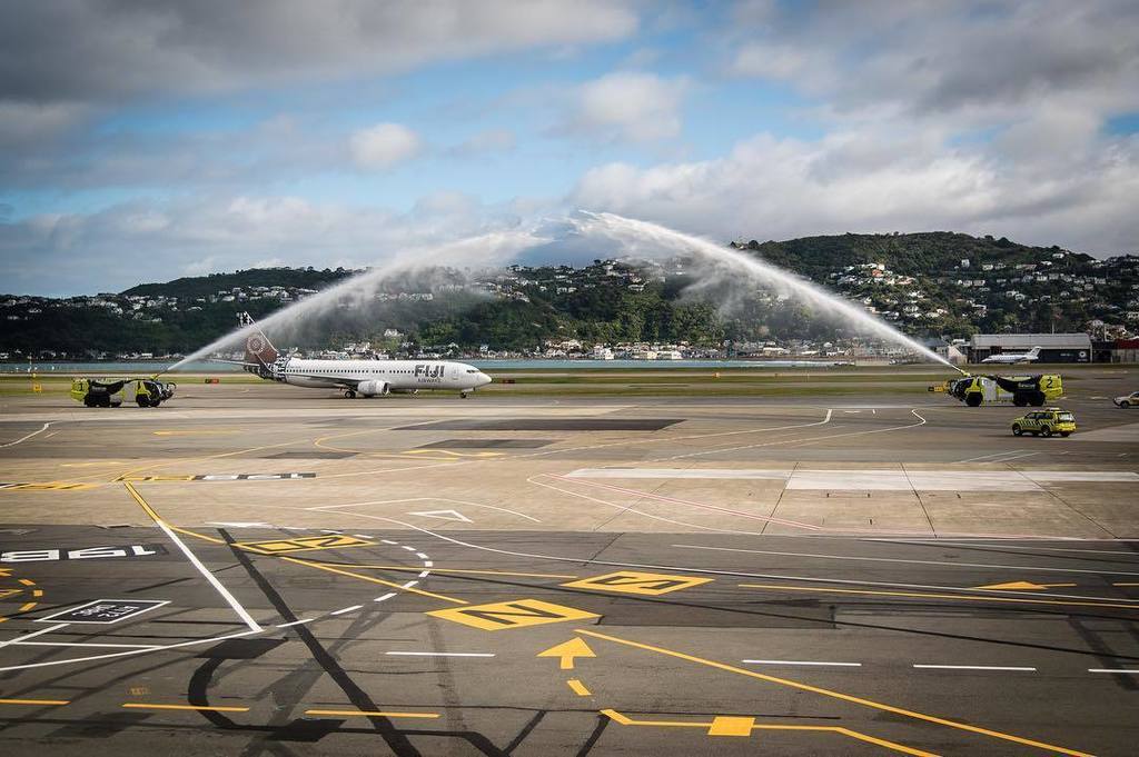 WLGAirport's tweet photo. We celebrated 2 years of flying WLG-NAN with @fly_fijiairways on Sunday! ✈️ #FlyingFiji https://t.co/G1jAn5dGbE https://t.co/RBrO6MOeHV