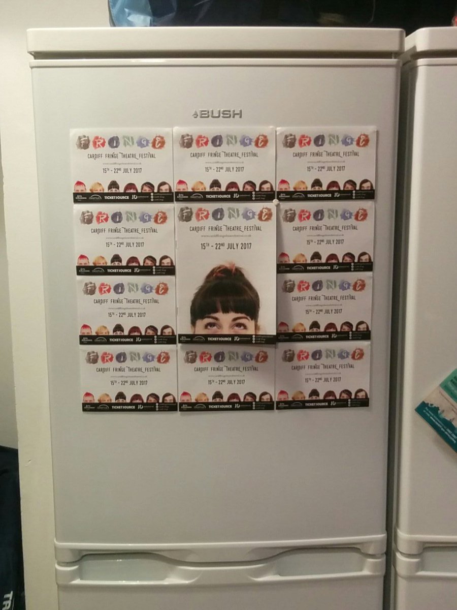 ThirstyBirdProd's tweet photo. Is this overkill? Yes. Do we care? No! Come and see the Cardiff Fringe #CFTF2017 #FindYourFringe https://t.co/TjvEL0CrIZ