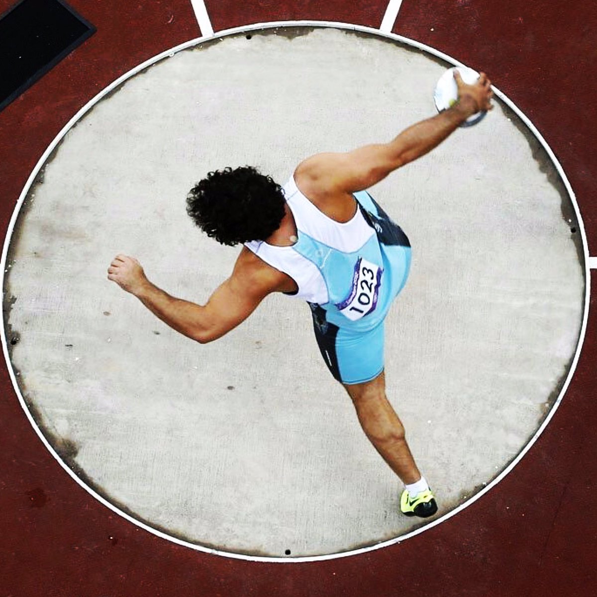 gentecharg's tweet photo. 👏Felicitaciones Germán Lauro. 

Medalla de 🥈plata y 🥉bronce en lanzamiento de disco y bala.

#atletagentech  #argentina🇦🇷    @laurogerman https://t.co/R9V4uXxlUq