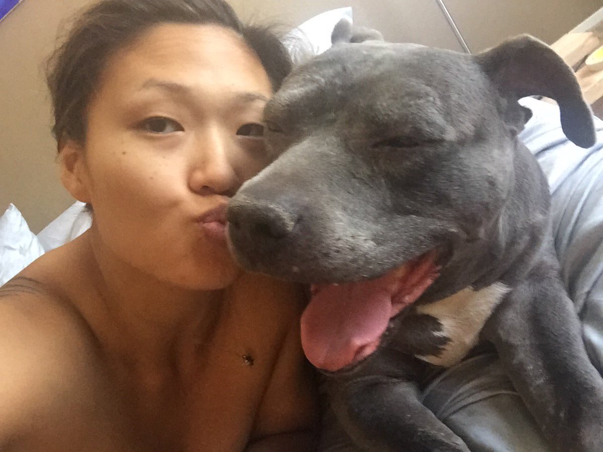 Sexy_NyomiXX's tweet photo. 😘 #MamaDeva #ILoveMyPit #CuddleBud https://t.co/PJbHt4d8rF