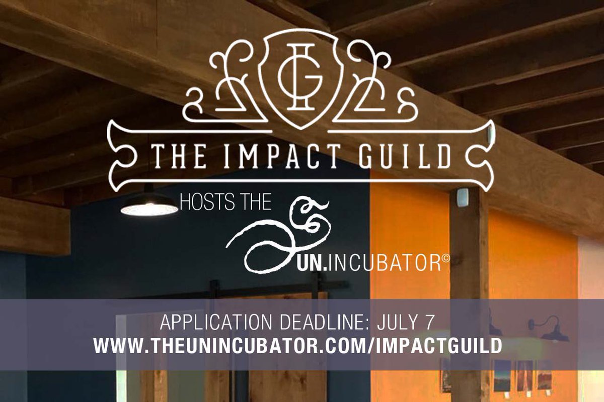 theimpactguild's tweet photo. Looking to turn your passion into your career? This fall we’re hosting an incubator for startup entrepreneurs with @TheUnIncubator of Austin https://t.co/Nty6G8HKlT