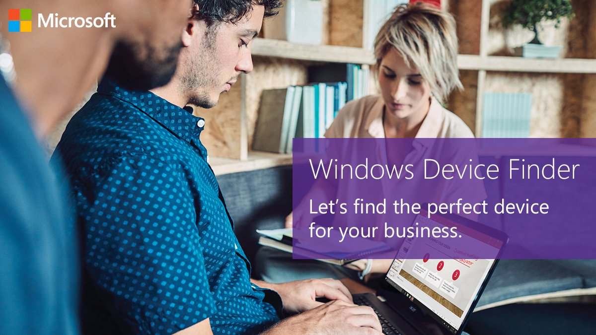 MSPTNR_Innovate's tweet photo. Find the perfect #Windows10 device to boost productivity, security &amp; mobility for your #SMB https://t.co/6mhA6a5QAh #WindowsDeviceFinder https://t.co/kgry4hfxR0