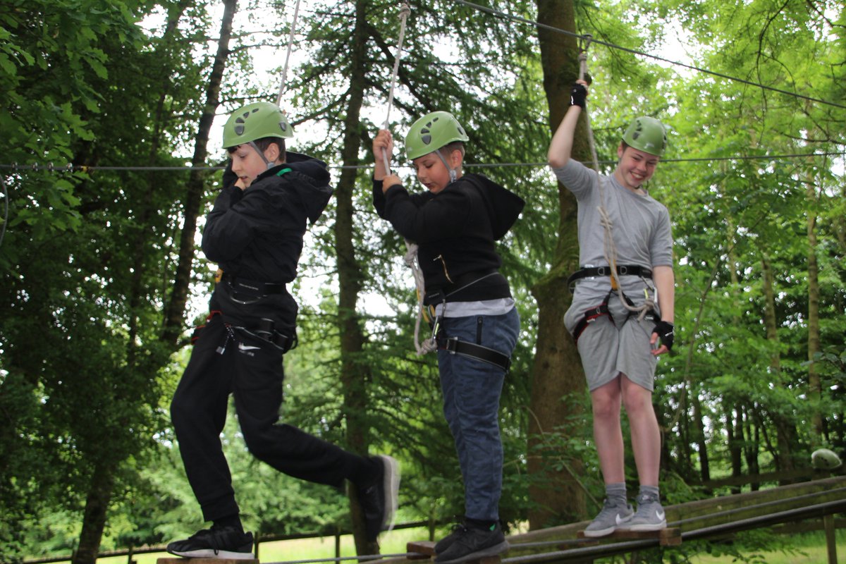 Pupils from <a href="/Brookfield_PLF/">Brookfield School</a> tested their #teamwork &amp; #communicationskills today on our Low Ropes Course. Well done guys, you smashed it!