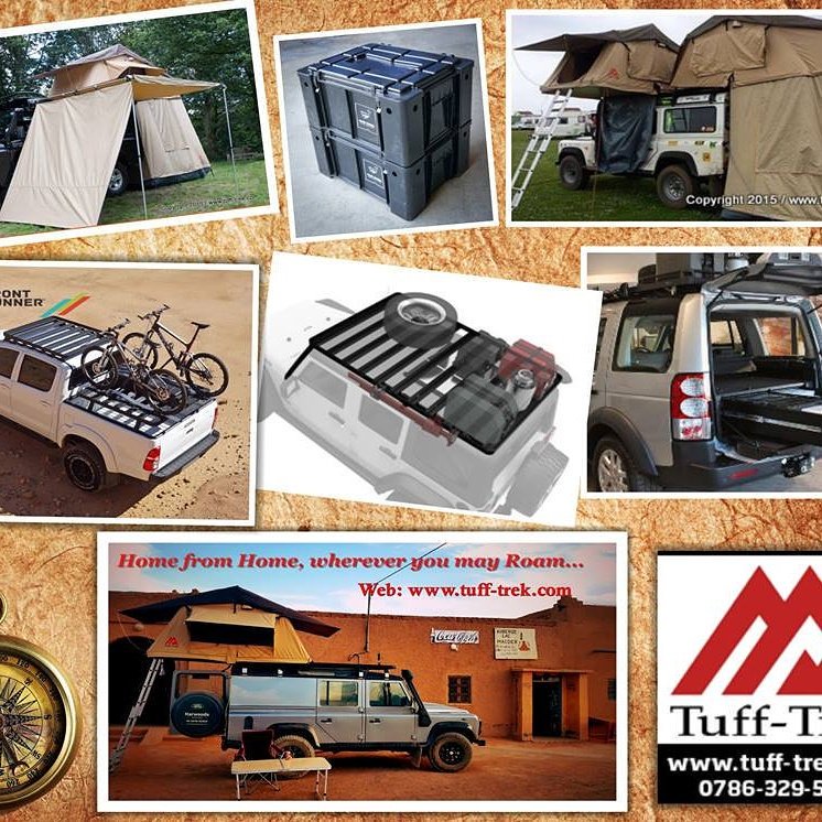 TuffTrek's tweet photo. For all your Expedition Equipment you can trust https://t.co/SqGNpdw9IB #snomaster #frontrunnereuro #LandRoveraccessories #overlanding https://t.co/DrMoXqLcYn