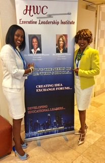 ConnieRC2014's tweet photo. HWC Partners - Dr. Sheila Harrison-Williams &amp; Dr. Constance Collins prepare to kick off their 2017 Aspiring Superintendents Summer Institute https://t.co/wJQ3pLWmzM