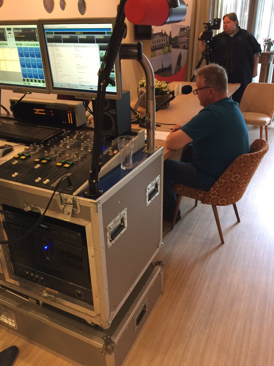 Twente fm live vanuit het 't Trefhuus