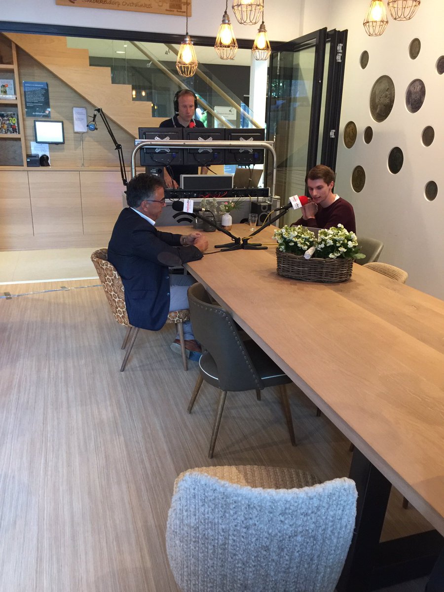 OCO live op Twente fm vanuit het Trefhuus