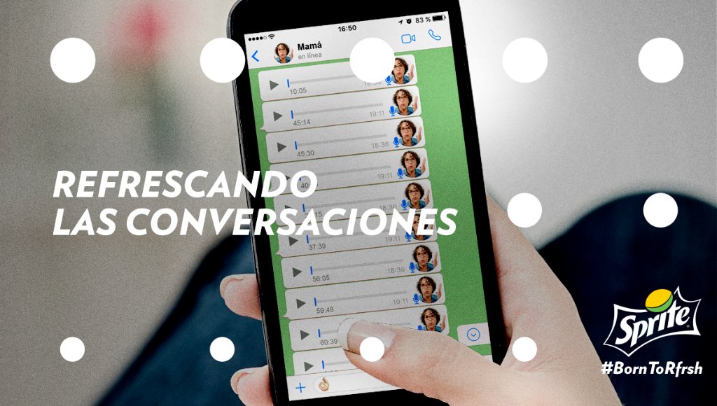 Sprite_Ar's tweet image. PELIGRO❗ Mamá dominando nuevas tecnologías 😱 #BornToRFRSH