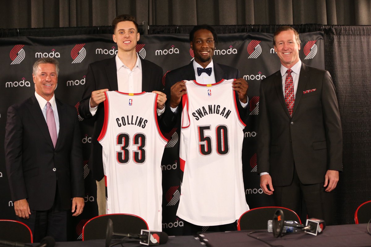 trailblazers's tweet photo. The new dudes. https://t.co/VloKrClHF8