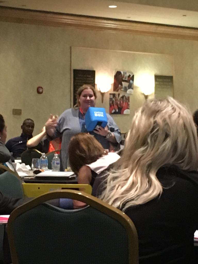 CSUSAhq's tweet photo. We loved having #catchbox at our event last week. This product was an innovative and fun way to keep our audience engaged! #CSUSA #CSUSAPI https://t.co/pleB2bfIvl