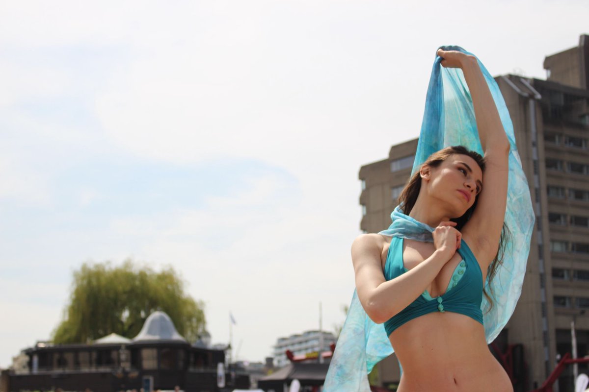 PrestigeCatwalk's tweet photo. On set at the Fase Di Moda swimwear shoot, we love this gorgeous two-tone blue bikini with a matching sarong. https://t.co/Cz8hxdVFUQ