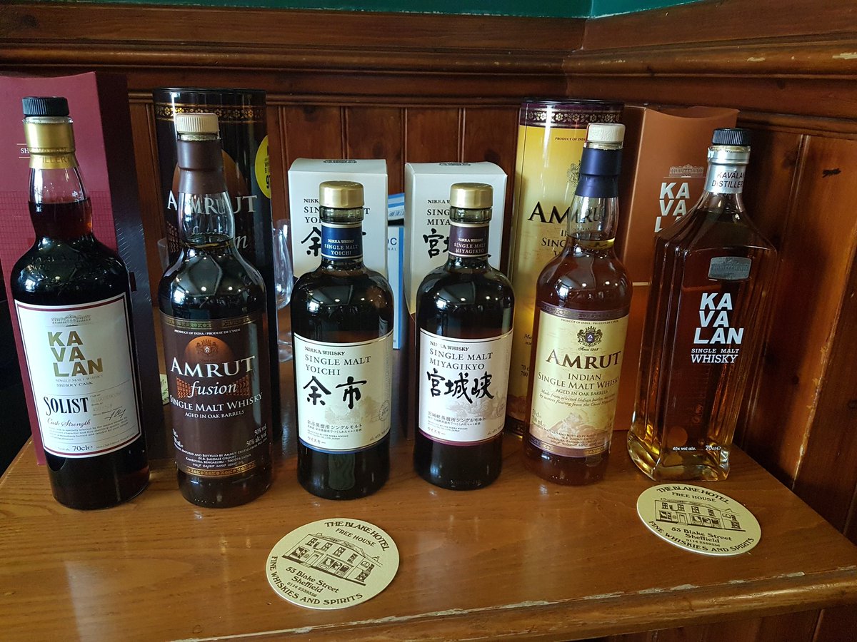 All set up for tonight's crammed #asianwhisky tasting at the Blake Hotel in Sheffield, hosted by <a href="/StarmoreBoss/">StarmoreBoss</a>! Lovely view from up here!