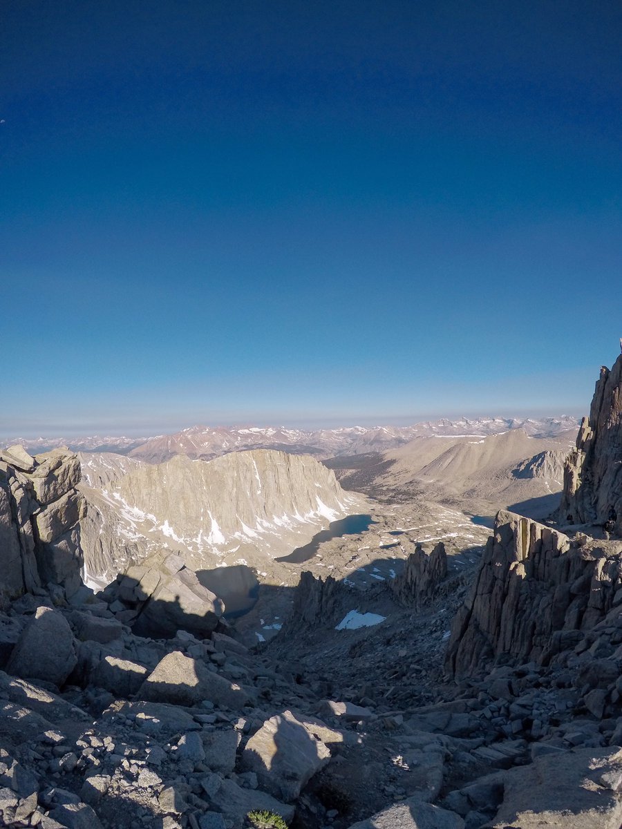 One year ago today, hiking the Mt. Whitney trail. #GoPro @GoPro