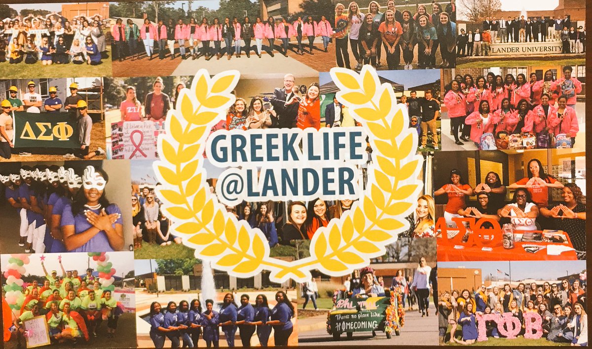 JillAFranklin's tweet photo. So many fun things to look forward to at #Lander! One of them being this week's Freshman Orientation #GoGreek https://t.co/crye1C6kp8