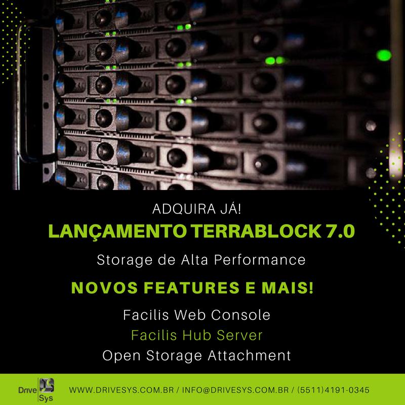 drivesys.com.br/facilis
Lançamento Terrablock 7.0 <a href="/Facilis/">Facilis Technology</a>. Storage de Alta Performance. #drivesys #edicao #video #terrablockfacilis