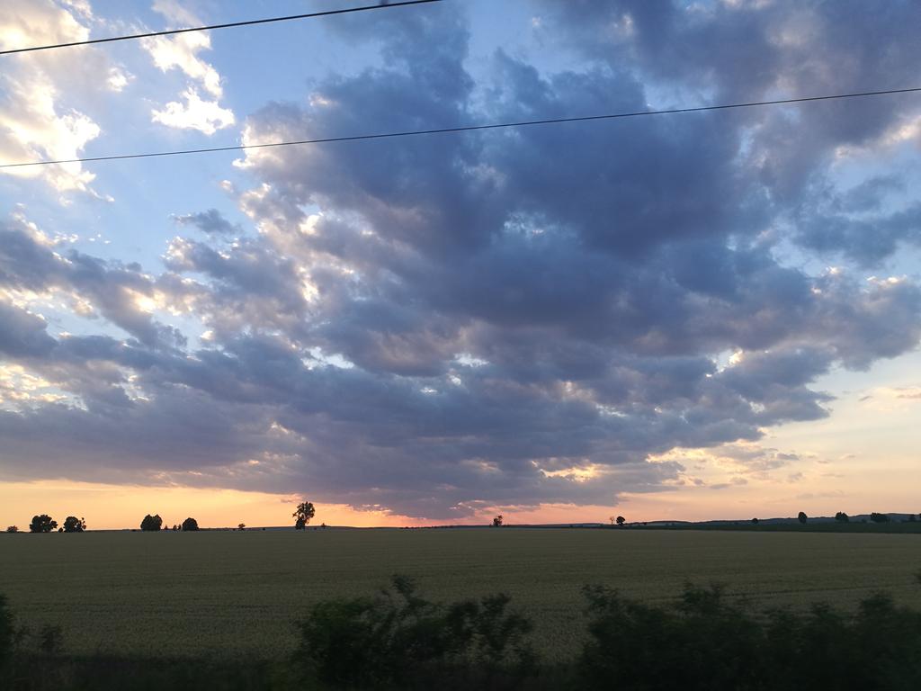 Sunset over #Szerencs ##tokajwineregion