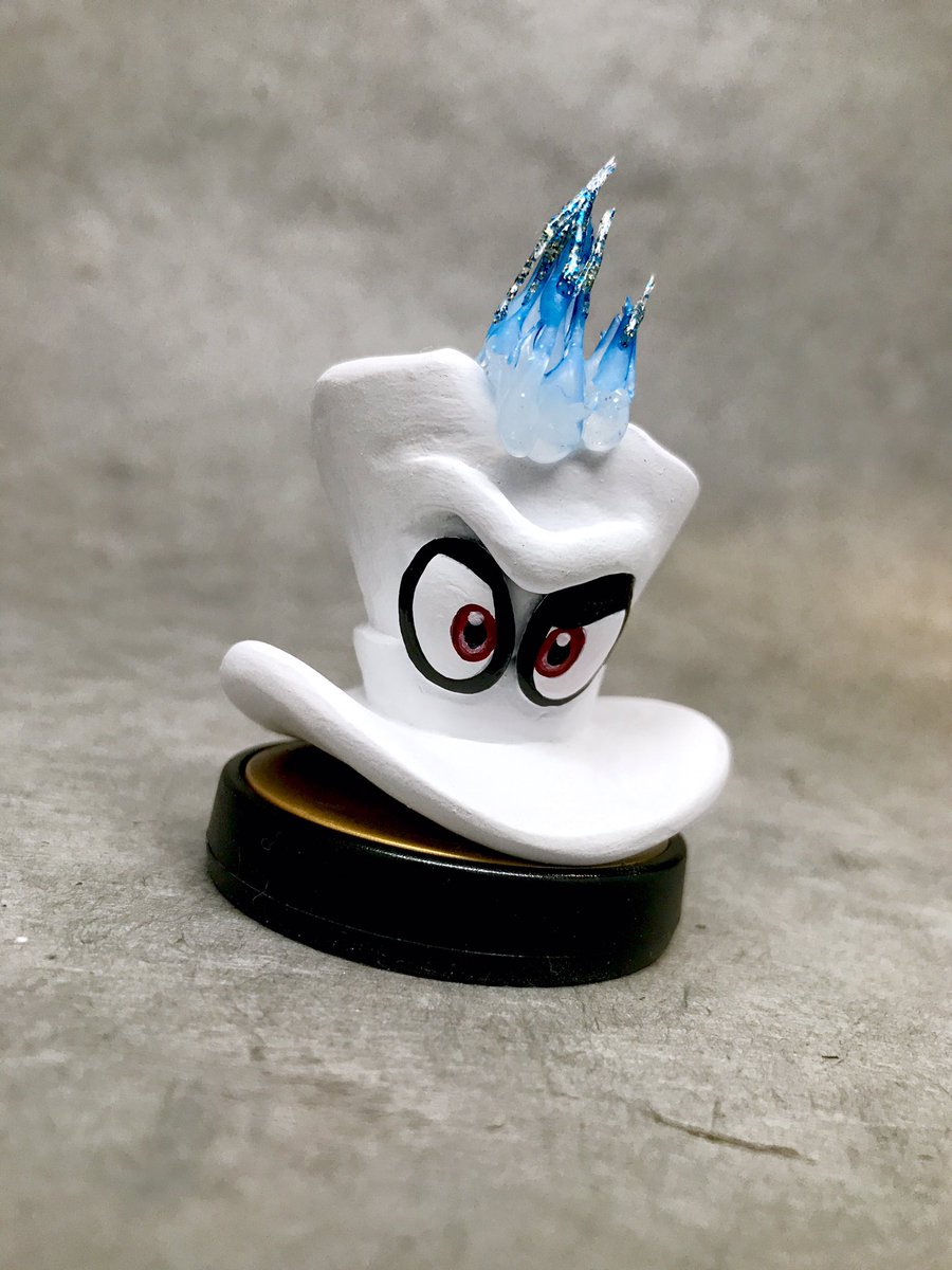 MissGandaKris's tweet photo. #RT for @NintendoAmerica  #MarioOdyssey 👻

#CustomAmiibo Tutorial &amp; #NerdyDIY below

S U B S C R I B E ‼️@YouTube 👇🏻
https://t.co/YBM96iCidM https://t.co/44hhD3dIqV