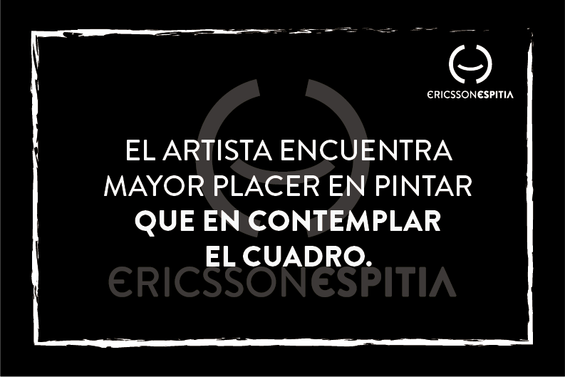 ericssonone's tweet photo. El artista encuentra mayor placer en pintar... #EricssOne #Frase #Animo #EricssonEspitia https://t.co/2HlRaS4tnw