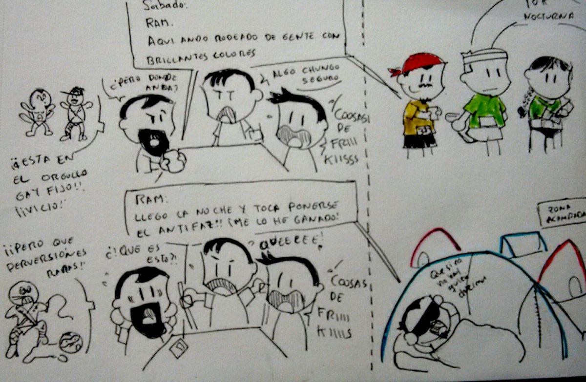 cafedelram's tweet photo. Mensajes Desconcertantes! #cafedelram #comic #antifaz #runramrun https://t.co/mH5YMxUoz4