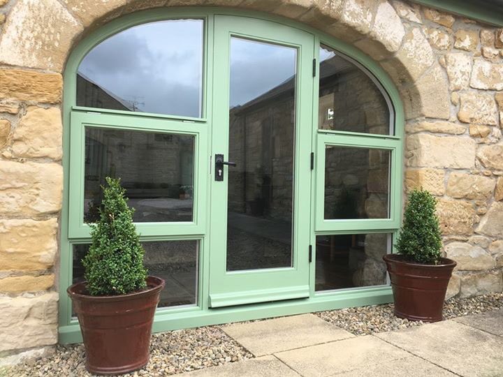 OchiltreeWindow's tweet photo. Last week we fitted this beautiful arch ,3 windows and stable door.Fullt finished using @TeknosIndustry and @Accoya material. #northeasthour https://t.co/OLbOzx111u