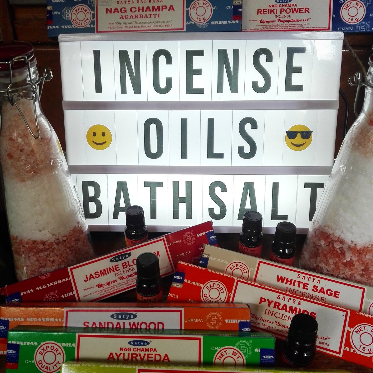 hadfields1755's tweet photo. Our well-being range keeps getting better. Hope to see you soon.
#incense #himalayan #salts #bathing #aromatherapy #oils #Macclesfield https://t.co/nXx4e5WKcG