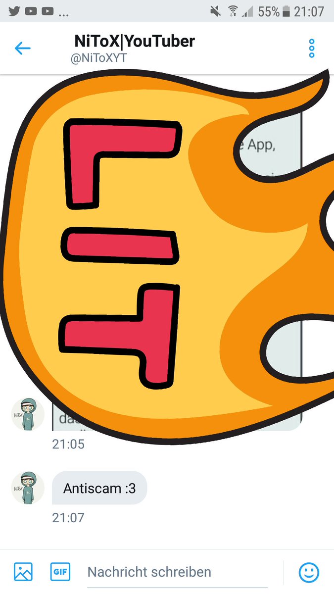 Dorian2082's tweet photo. @NiToXYT scammt nicht https://t.co/ESBltc2lix
