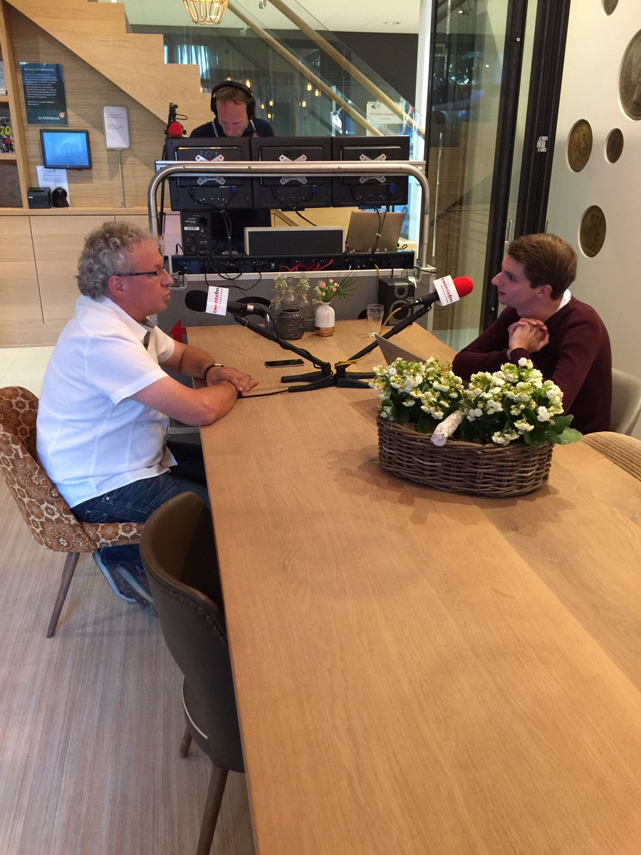 Voorzitter Hans ter Heijne van het Kulturhus Overdinkel nu live op Twente fm.