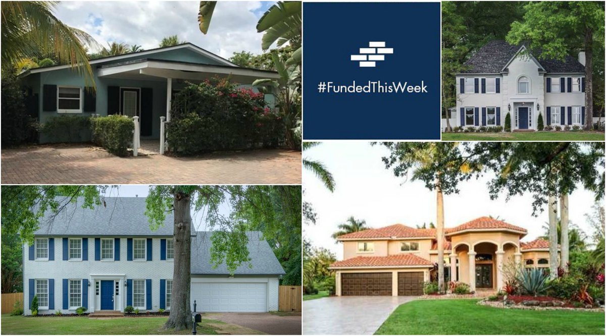 CorevestFinance's tweet photo. Happy Monday! Its a new week and we’re ready for it 💪🏼 Take a look at some of the homes we’ve recently funded #FundedThisWeek https://t.co/ft9DQ159IN