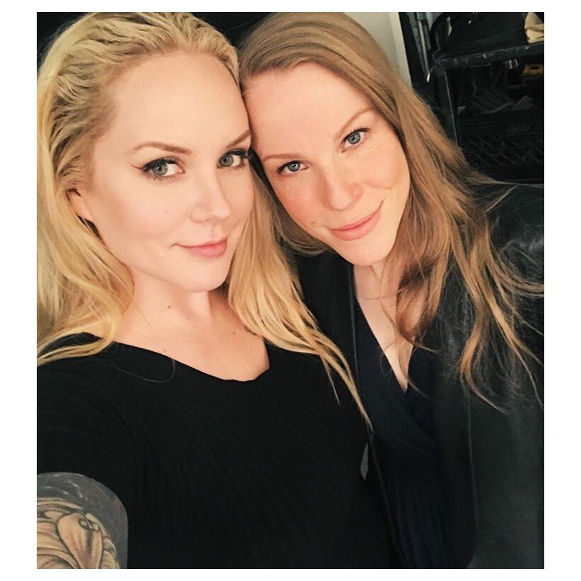 Filming something very cool with this fierce incredible soul & master photographer @sophyholland. Stay tuned💕✌🏻💕 @BCAcampaign #pinkribbon25