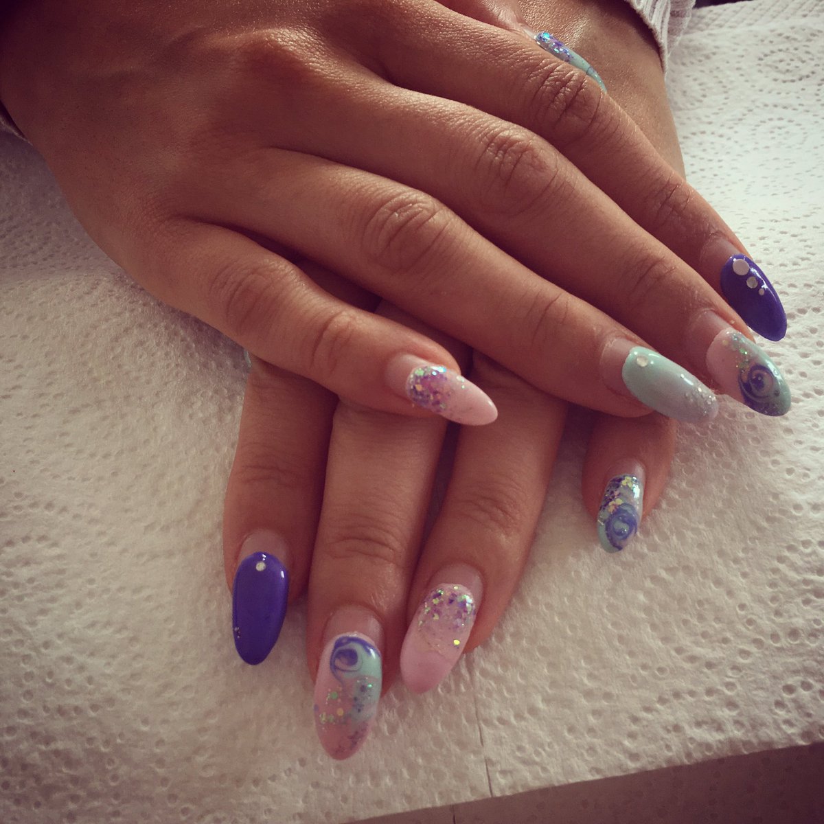Aperfectennails's tweet photo. 7 whole weeks!!! 😳 #thatsquality #qualitytalks #aperfecttennailstyling #pronails #strongnails #nailgame #nailart #gelnails https://t.co/qGYKmQewDl