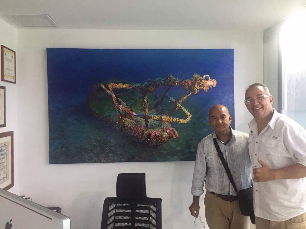 Ya puedes hacer tu pedido, así quedan nuestras fotografías pintadas en óleo a gran tamaño para decorar tu casa u oficina.