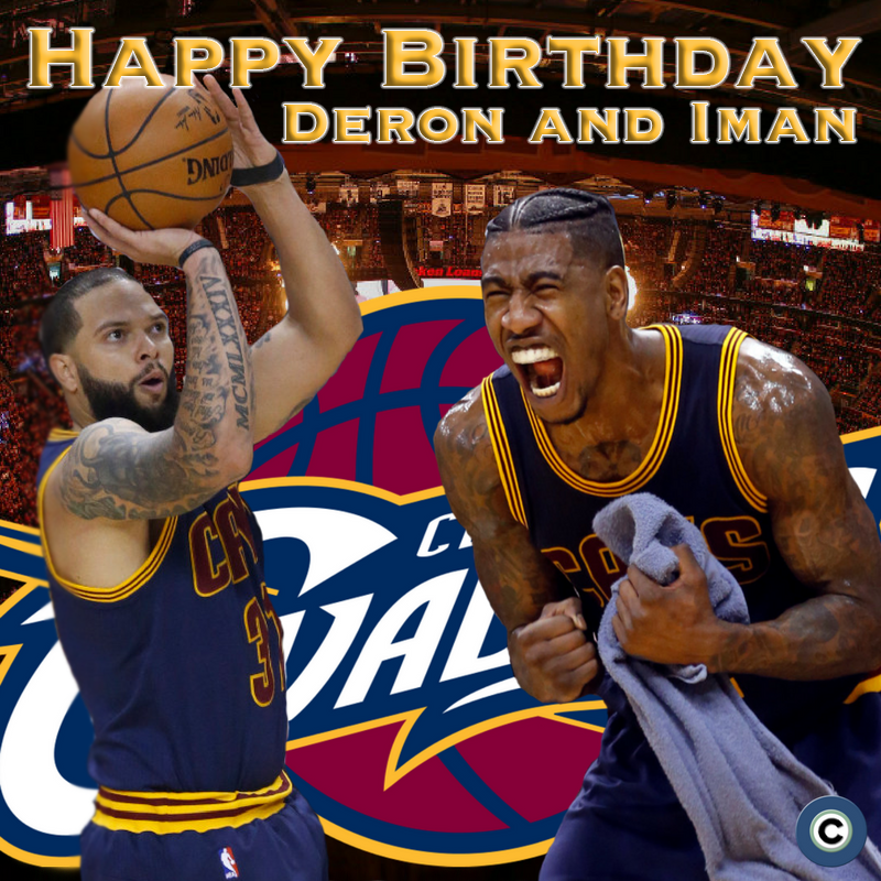 Happy Birthday to these two Deron Williams and Iman Shumpert. 