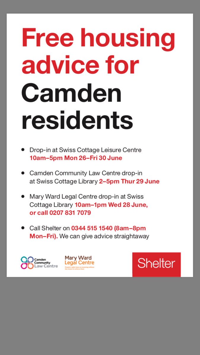 Amy Wilkes On Twitter Shelter Camdenlc Marywardlegal Giving