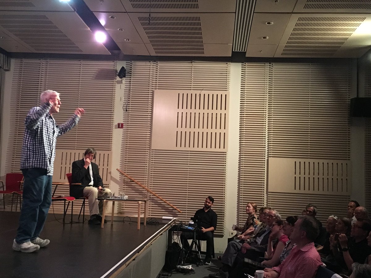 NYRconferences's tweet photo. Jacques d'Amboise, @NationalDance #TheNationalDanceInstitute, with #SimonHead #JacquesdAmboise https://t.co/eM3Vby1onq