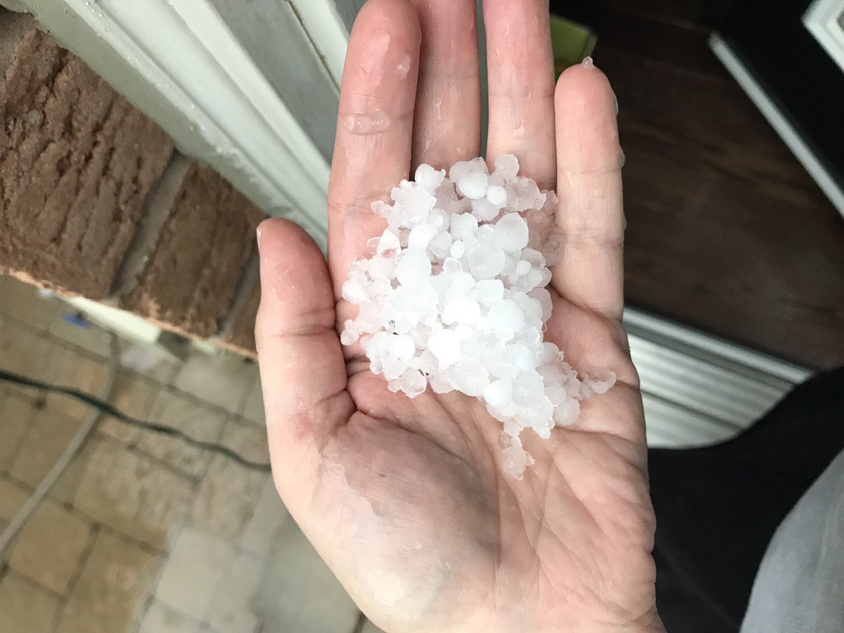 Brooklin #hail #onstorm