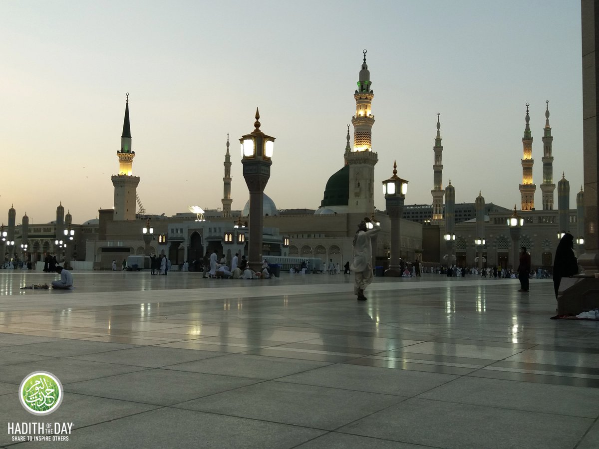 Hadithoftheday's tweet photo. The most peaceful place in the world... https://t.co/UwCrgb08Dc
