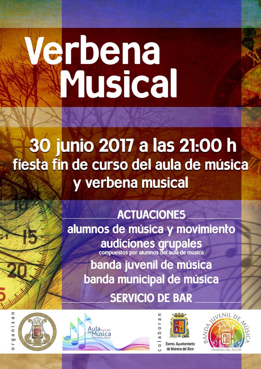 BandaMairena's tweet photo. Ven a pasar una buena noche, acompañado de la mejor música 😉 y un esmerado servicio de bar 🍻. 📌Centro cívico Antonio Machado. #suenamairena https://t.co/QGTCEm5TZX