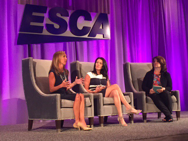 smithjuliaward's tweet photo. Moderating ESCA Media panel with @DanicaTormohlen of @TradeShowExec and @carrieferenac of @CNTV. #2017ESCA #GESGlobal https://t.co/nU0iHHN4PJ