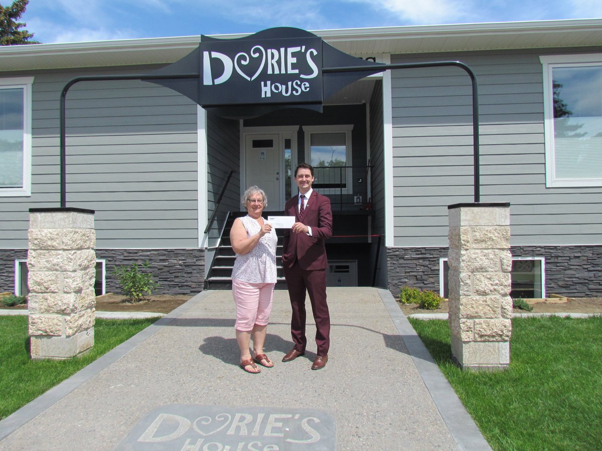 Thanks, Michael Rutherford <a href="/Enterprise/">Enterprise</a>, for another donation to Dorie's House.  We so appreciate your ongoing work at securing funds for us!