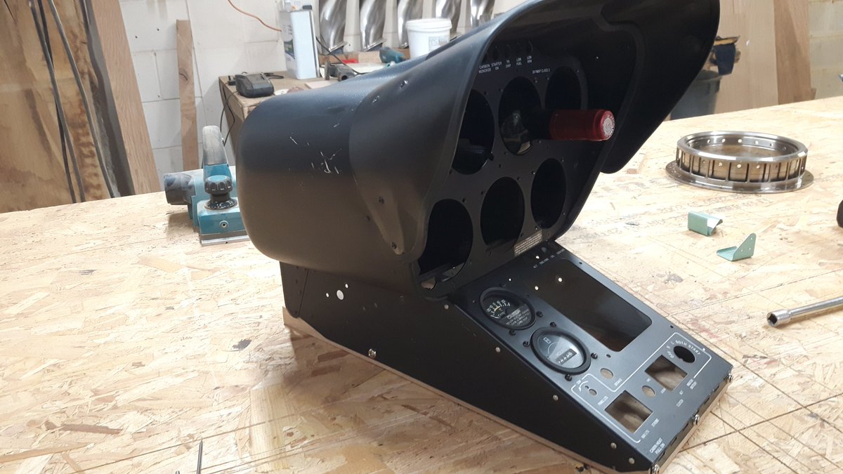 DapprFurniture's tweet photo. Robinson R44 cockpit dash #wine rack #upcycled #nationalupcyclingweek #ecocreatehour https://t.co/f00KNwjNxB
