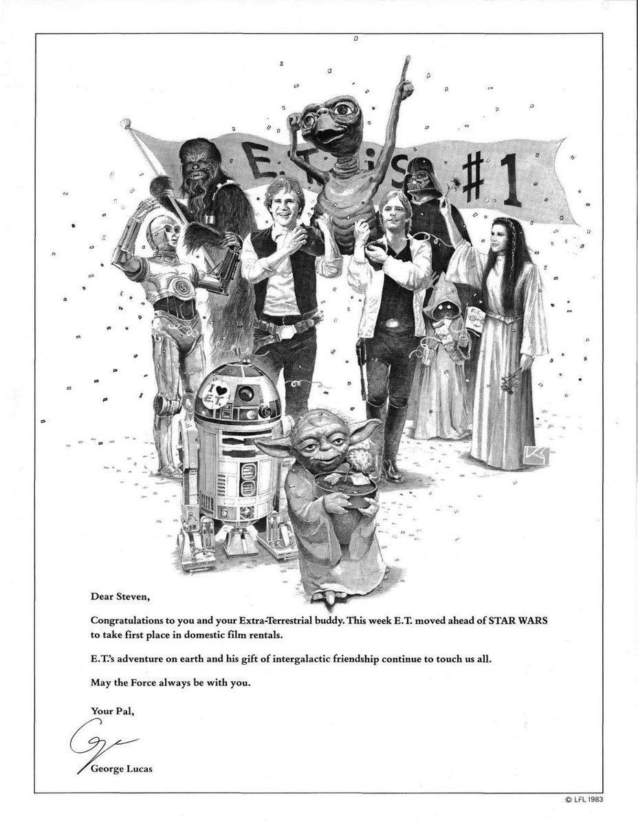 HamillMania's tweet photo. Great minds showing respect to each other. #GeorgeLucas #StevenSpielberg #JamesCameron @HamillHimself https://t.co/wblydFLpsC