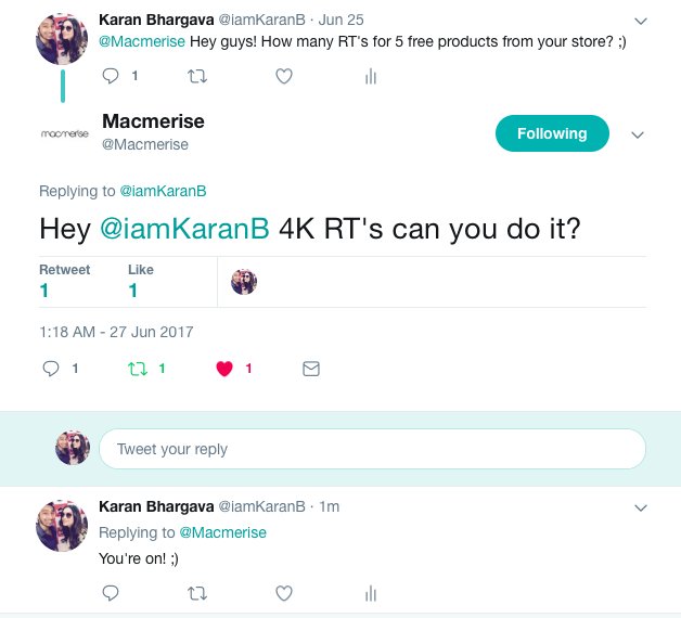 listentosean's tweet photo. @intel_boy1 Hey folks! Help me out here. Need 4K RT's on this tweet! Lets make it happen :D @Macmerise https://t.co/w7Xk99CcRQ