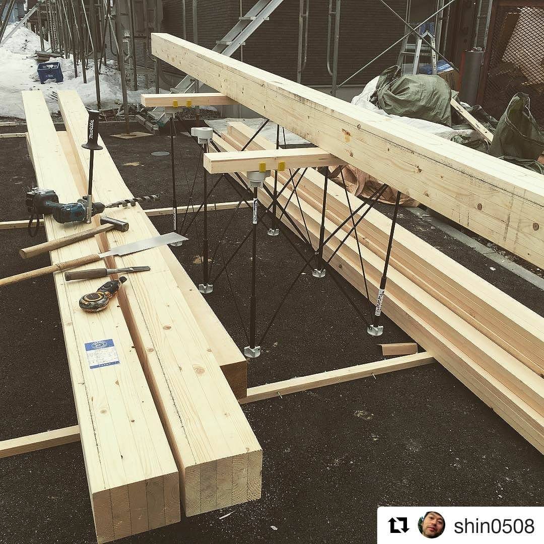 BoraTool's tweet photo. #CentipedeSawhorse #lumber #stand supporting #beams on the #jobsite in this repost: https://t.co/qu7J6nc5gn
#CentipedeTool #tools #remodel https://t.co/wEn5IffFBm