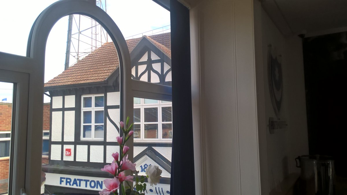 TVP_OUFC's tweet photo. Yes well done those who spotted Fratton Park. Thank you @officialpompey for the hospitality. See you on 12/08 #oufc PcMaris https://t.co/lcmLCdNnjl