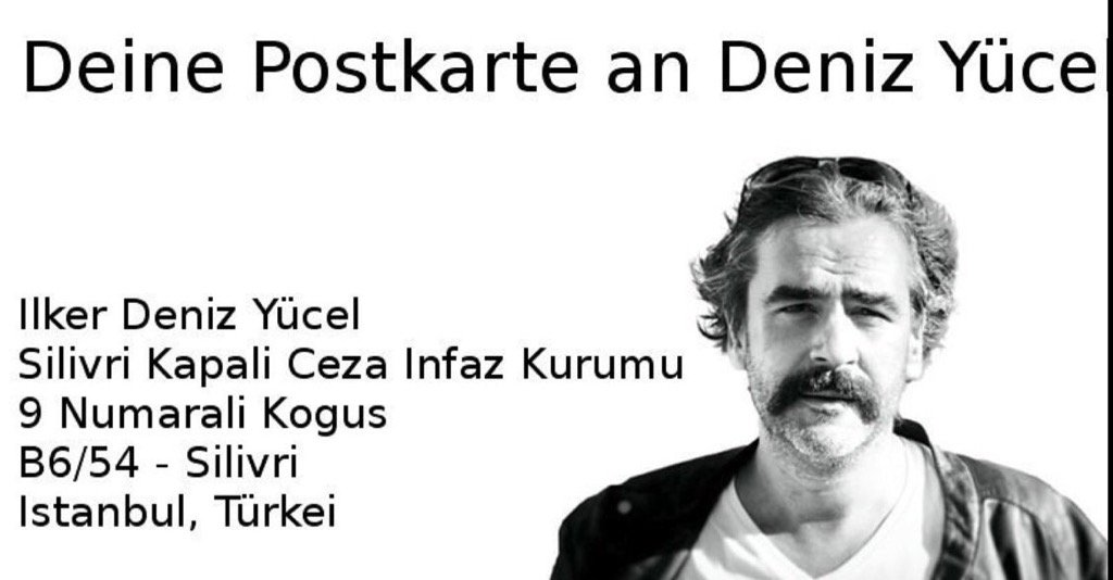 DMayaturk's tweet photo. Please, keep writing @Besser_Deniz. He's waiting for your letters. Keep writing! Keep sending letters! Merci! https://t.co/LORBJJCn39