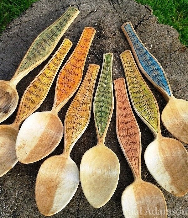 adamson_craft's tweet photo. Still a few fern spoons available in my shop https://t.co/1tyu3PjHnU #ecocreatehour #spooncarving #craft #woodworking https://t.co/ORHLda72Bq