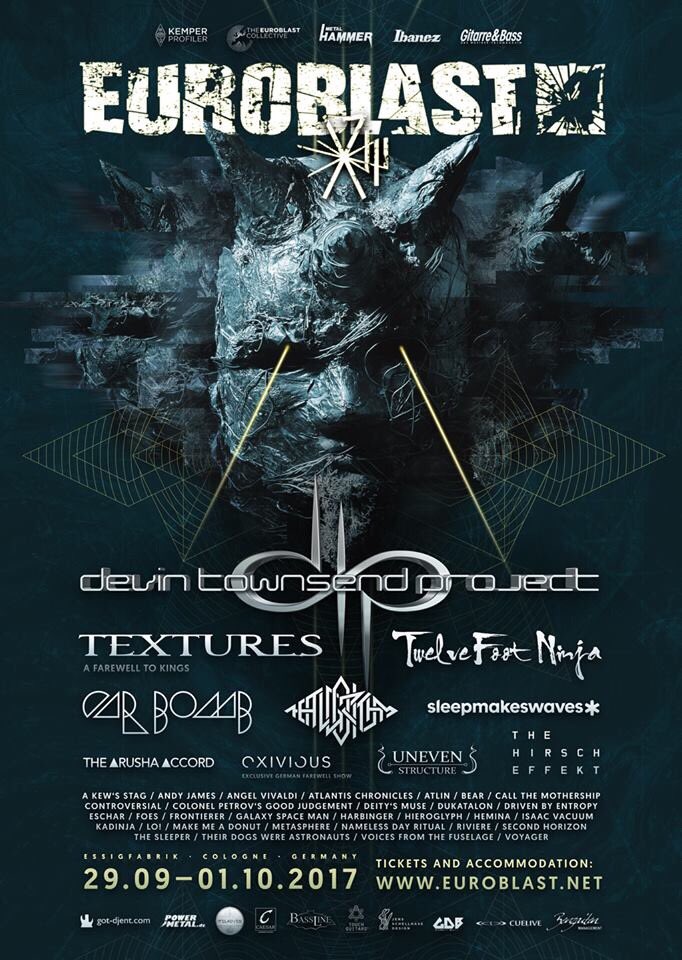 Holy lineup update! Man, we can't wait to smash out new material at this incredible looking festival <a href="/Euroblastfest/">Euroblast Festival</a>