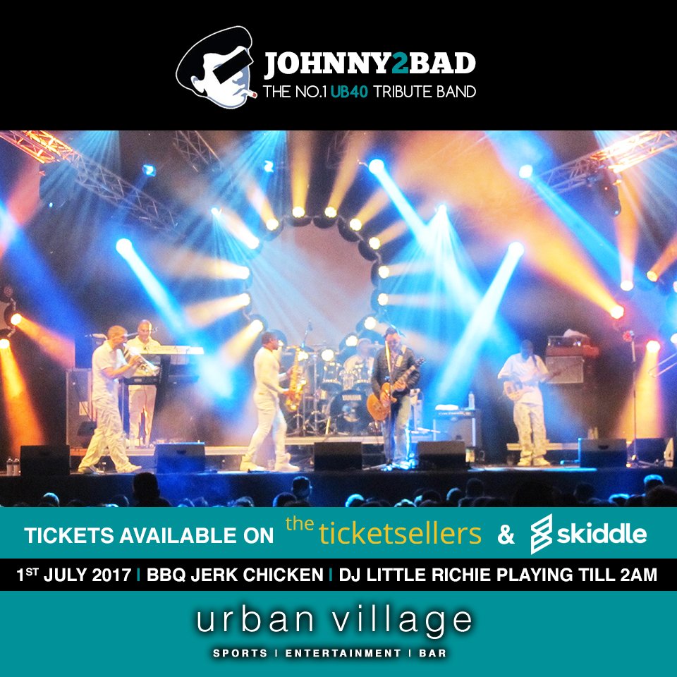 UrbanVillageBar's tweet photo. @Johnny2badlive playing  @UrbanVillageBar  Saturday 1st July 8PM-2AM BUY YOUR TICKETS NOW https://t.co/0EQXEOkJix OR https://t.co/WwB3ppHv61 https://t.co/QD4eTxSX3U