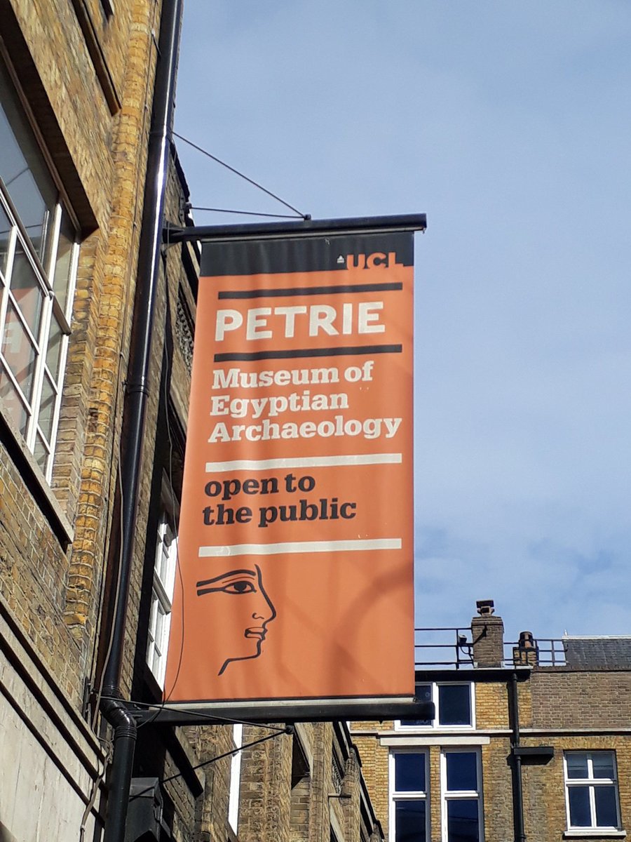 Beket_Aten's tweet photo. The sun was shining on my first day at the Petrie today! Looking forward to getting stuck in as Curator, thanks for all your good wishes. https://t.co/j6DhOG4H2m
