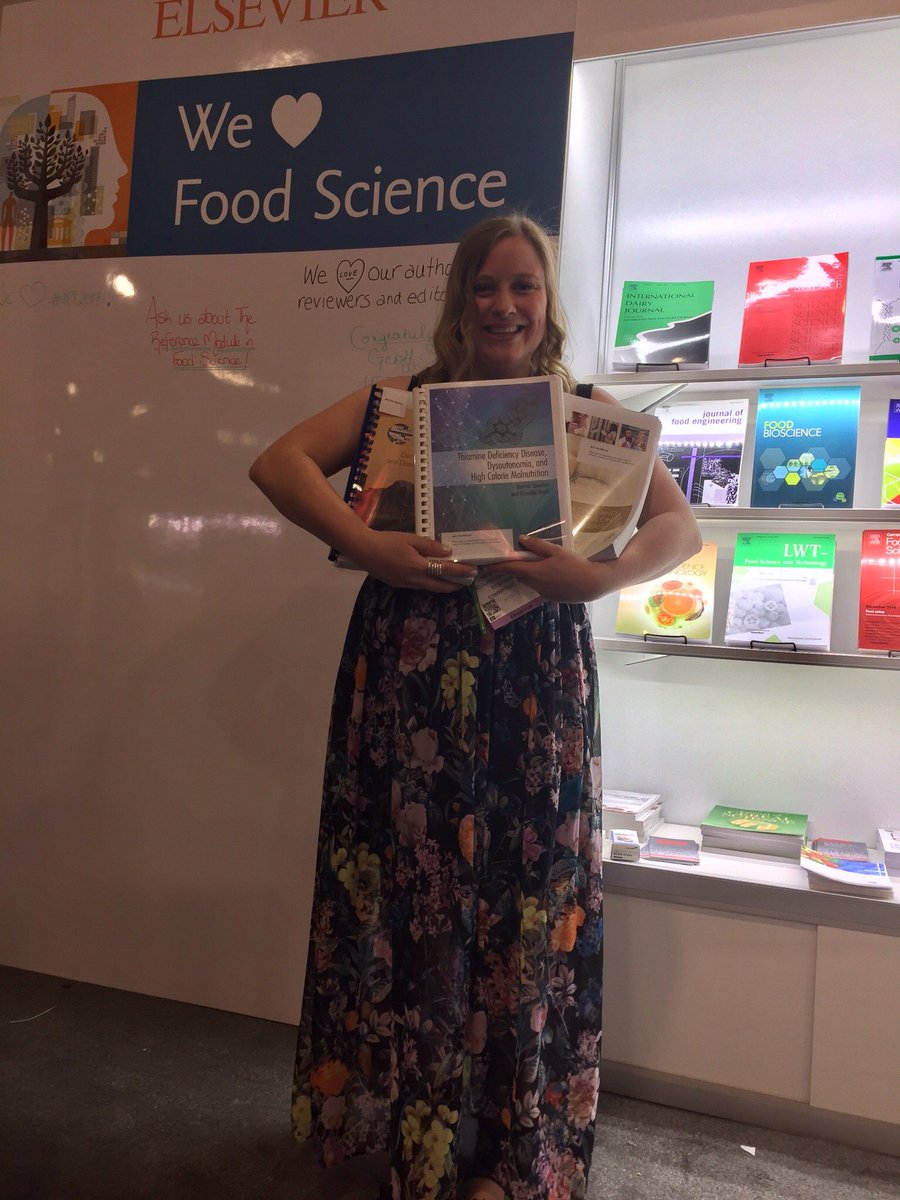 elseviermegan's tweet photo. @ELSfoodscience is thrilled to share bound proofs of our newest publications at #IFT17! Stop by booth 3546 to check them out! https://t.co/QvyTmVBUw1